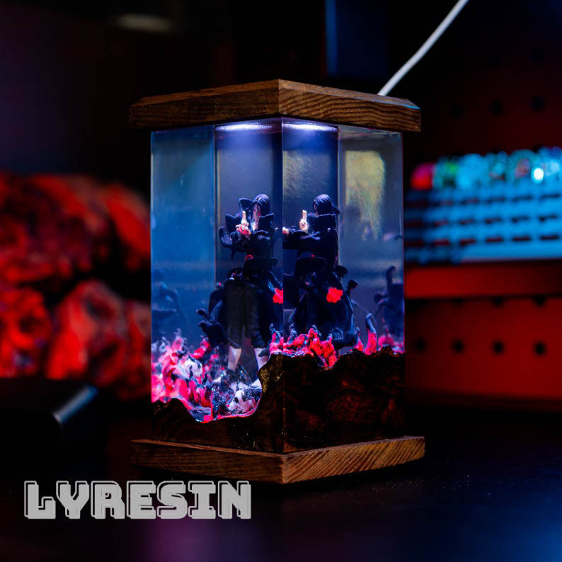 Itachi Resin Lamp