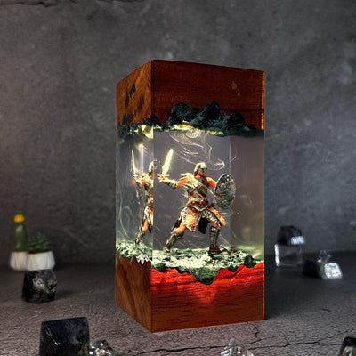 Dragon Born Resin Lamp