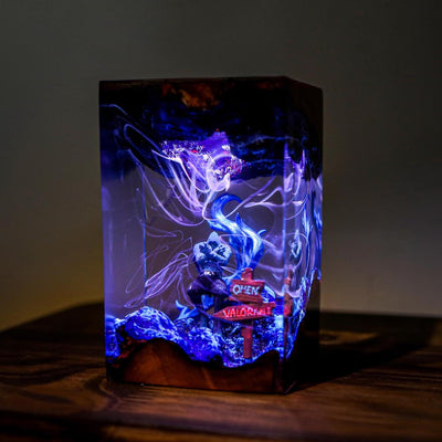 Valo.rant Omen custom resin lamp