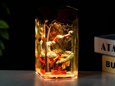 Premium Demon Throne Resin Lamp