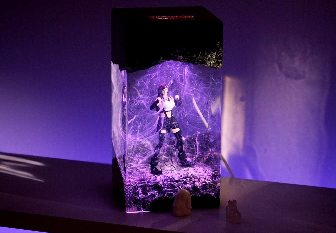 Custom Tifa Lockhart lamp