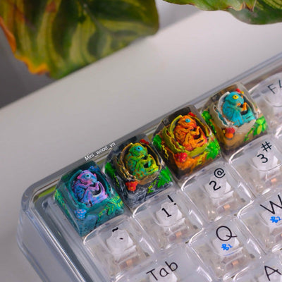 Dinosaur Artisan Keycap