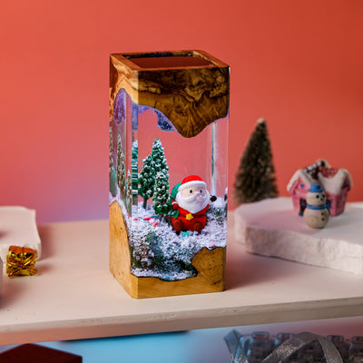 Christmas Resin Lamp