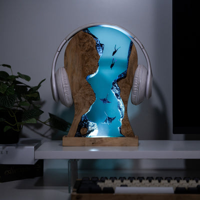 HEADPHONE STAND Epoxy Lamp 2