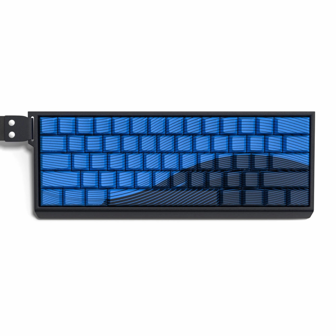 132 Keys Blue Black Topographic