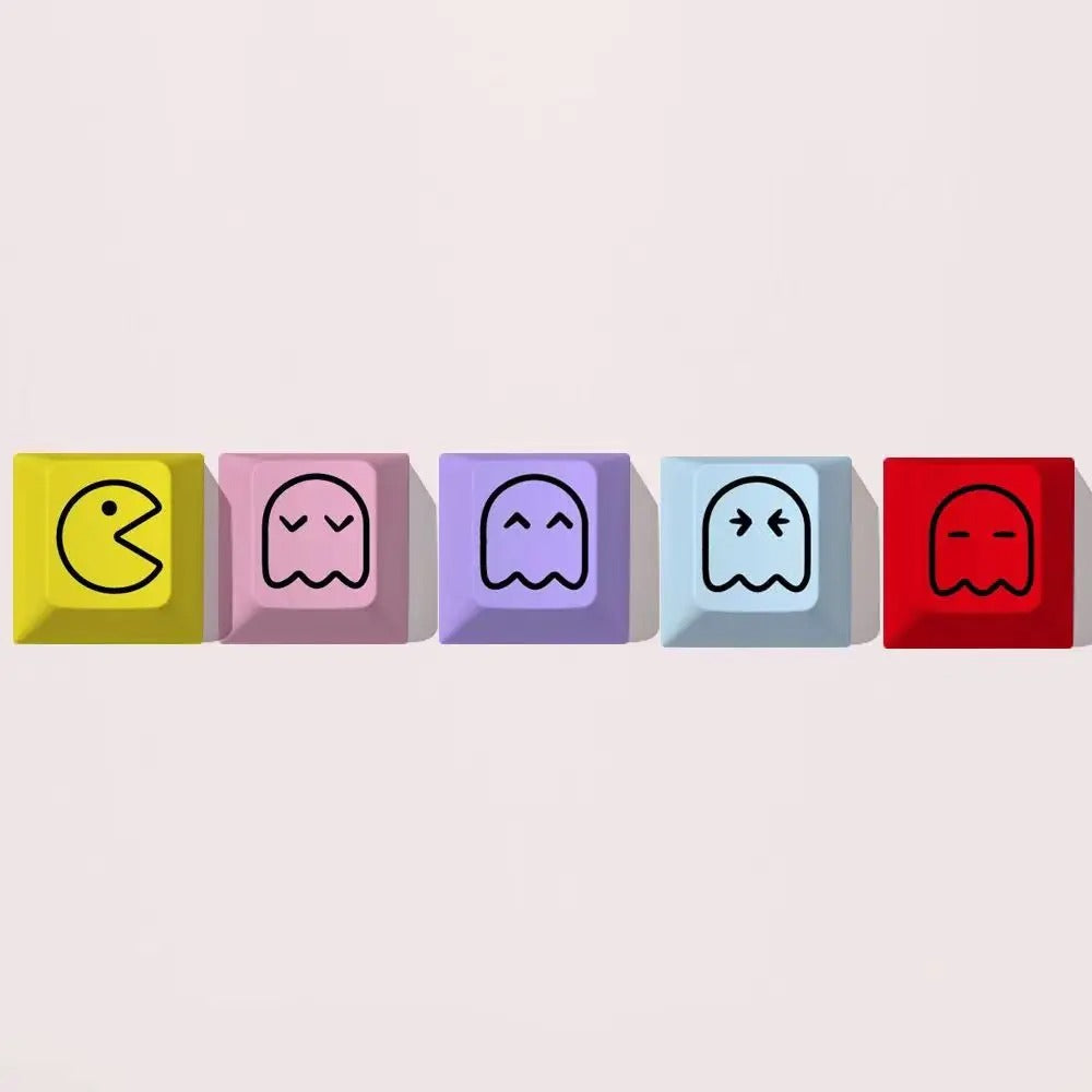 5pcs PacMan Keycaps