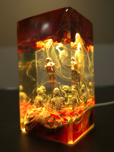 Blood.borne Messengers Checkpoint Figure Lamp