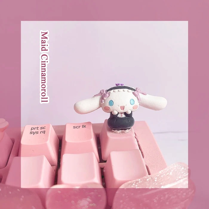 Girl Cinnamoroll Kawaii Anime Keycaps