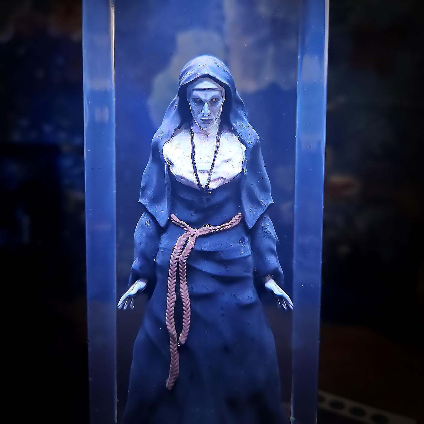 The Nun Resin Lamp