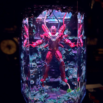New Iron Man Resin lamp