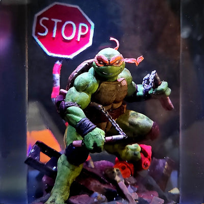 Teenage Mutant Ninja Turt.les Resin Lamp