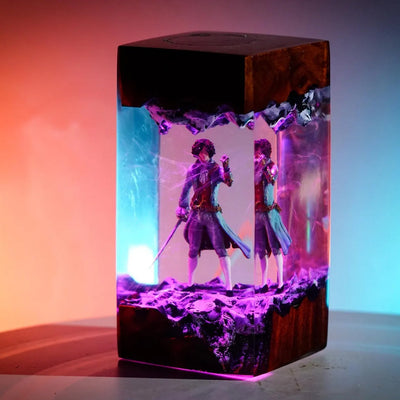 Pinocchio Resin Lamp