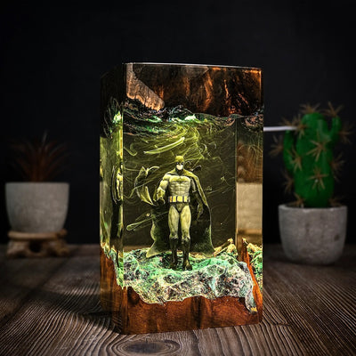 Batman Dark knight Bruce Wayne Resin Lamp