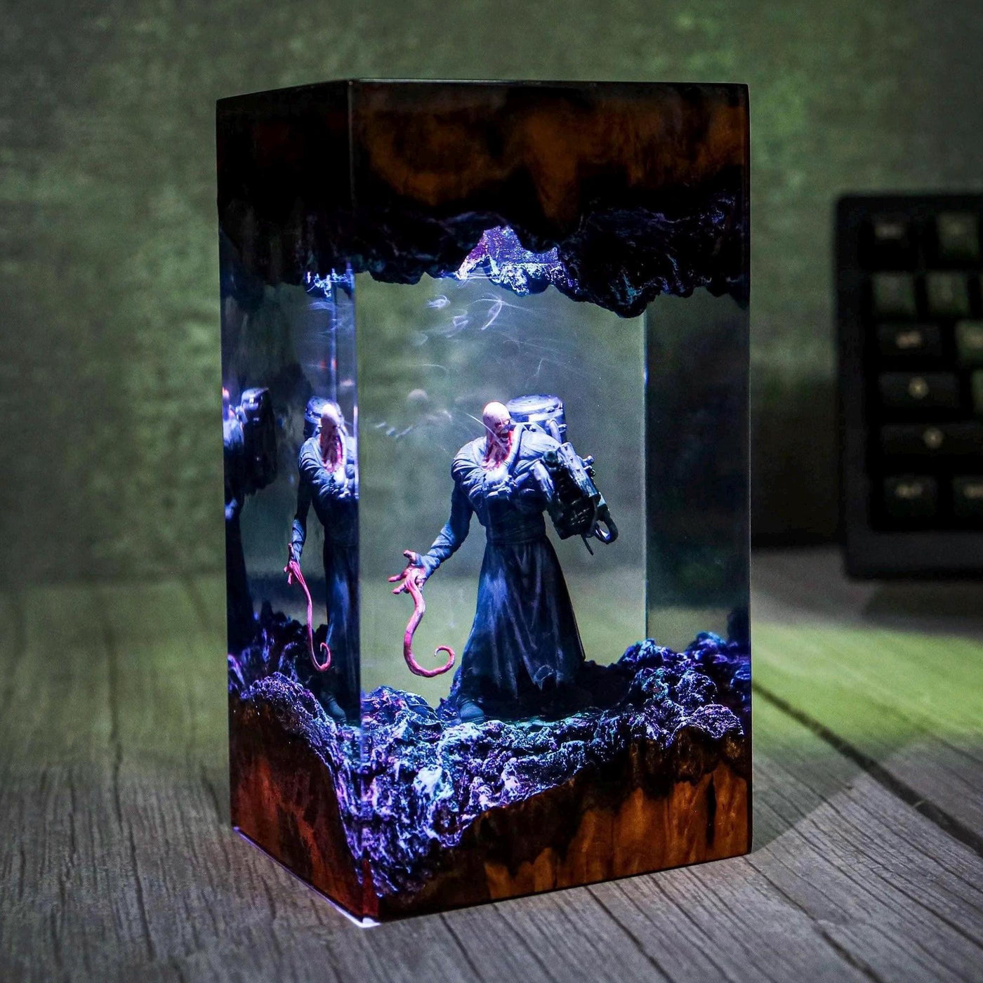 Neme.sis from Reside.nt Evil Resin Lamp