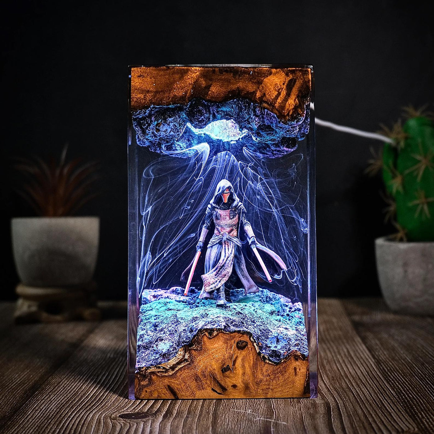 Darth Revan Sta.r .W.ars Resin Lamp