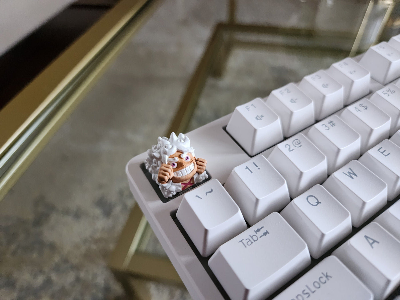 Luffy Gear 5 Keycap