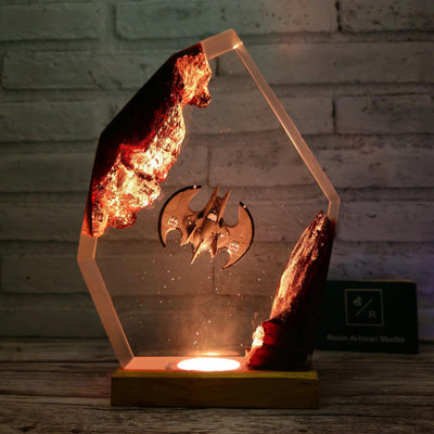 Batwing Resin Lamp