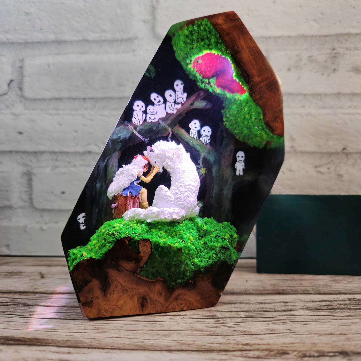 Princess Mononoke Resin Lamp