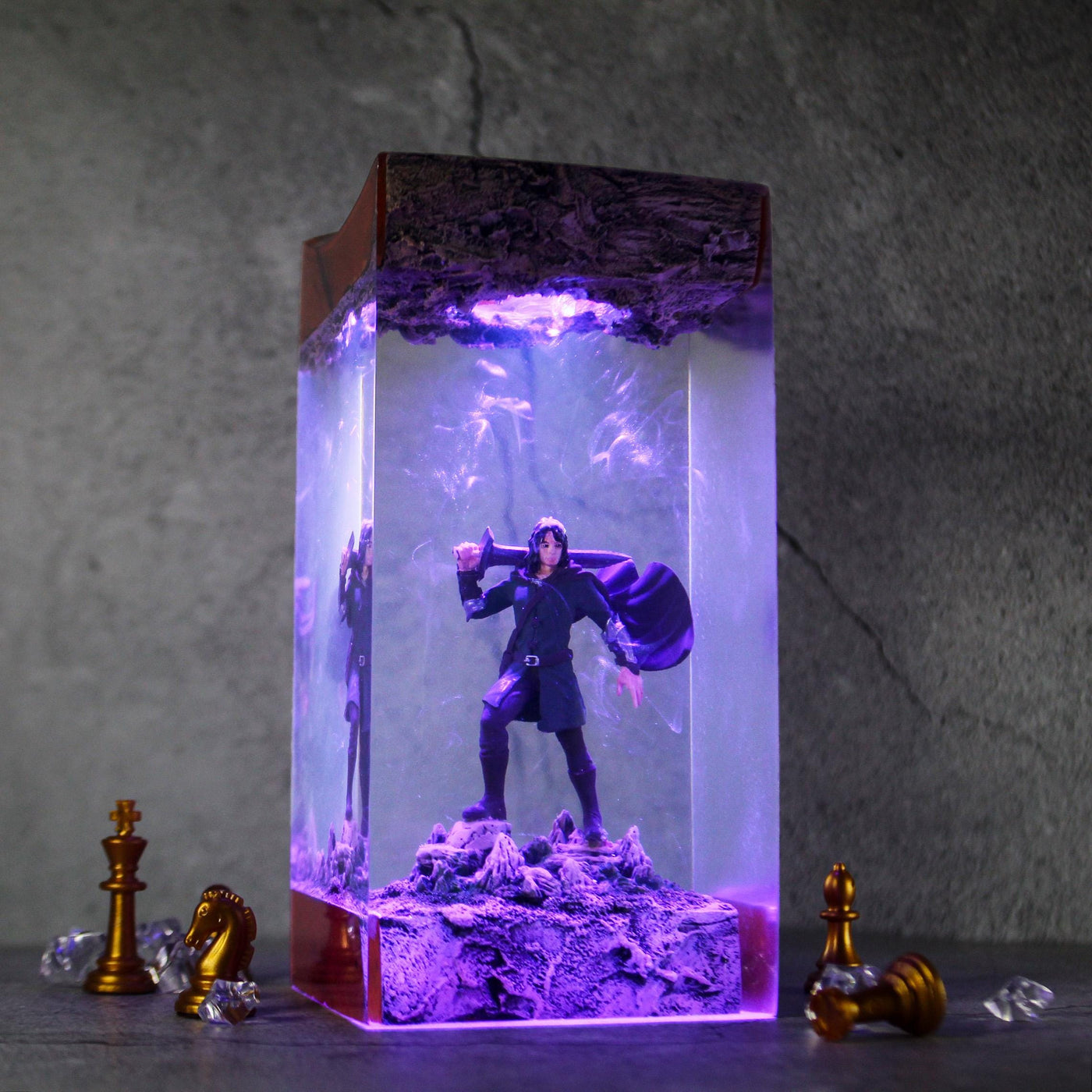 LOTR Resin Lamp