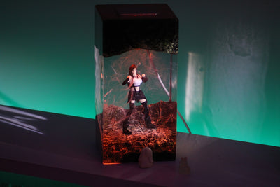 Custom Tifa Lockhart lamp