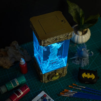 The Statue of Liberty Under The Sea Handmade Resin Lamp