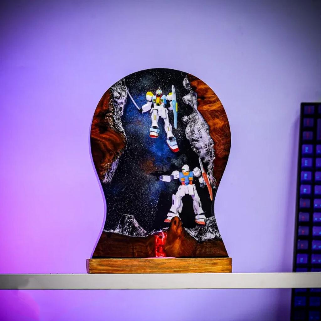 Gundam Headphone Stand Epoxy Resin
