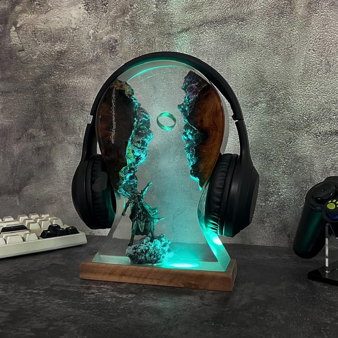 Lord of The Ring Headphone Stand and Night Light