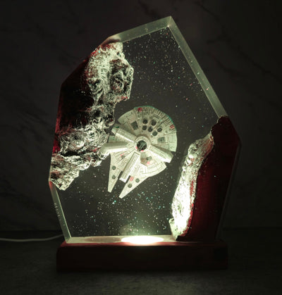 Space Galaxy Resin Lamp 2