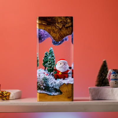 Christmas Resin Lamp