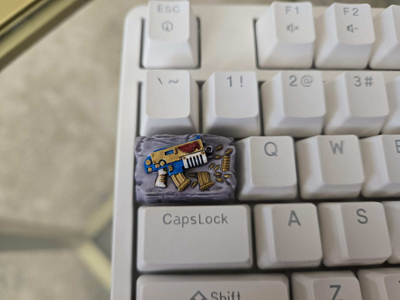 Marine Rivetgun Bolter Keycap