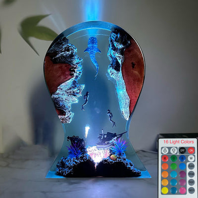 Headphone Whale shark Night light