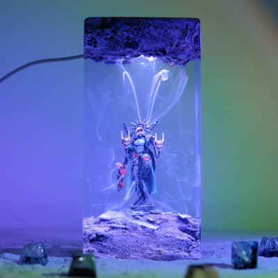 Warhammer Resin Lamp