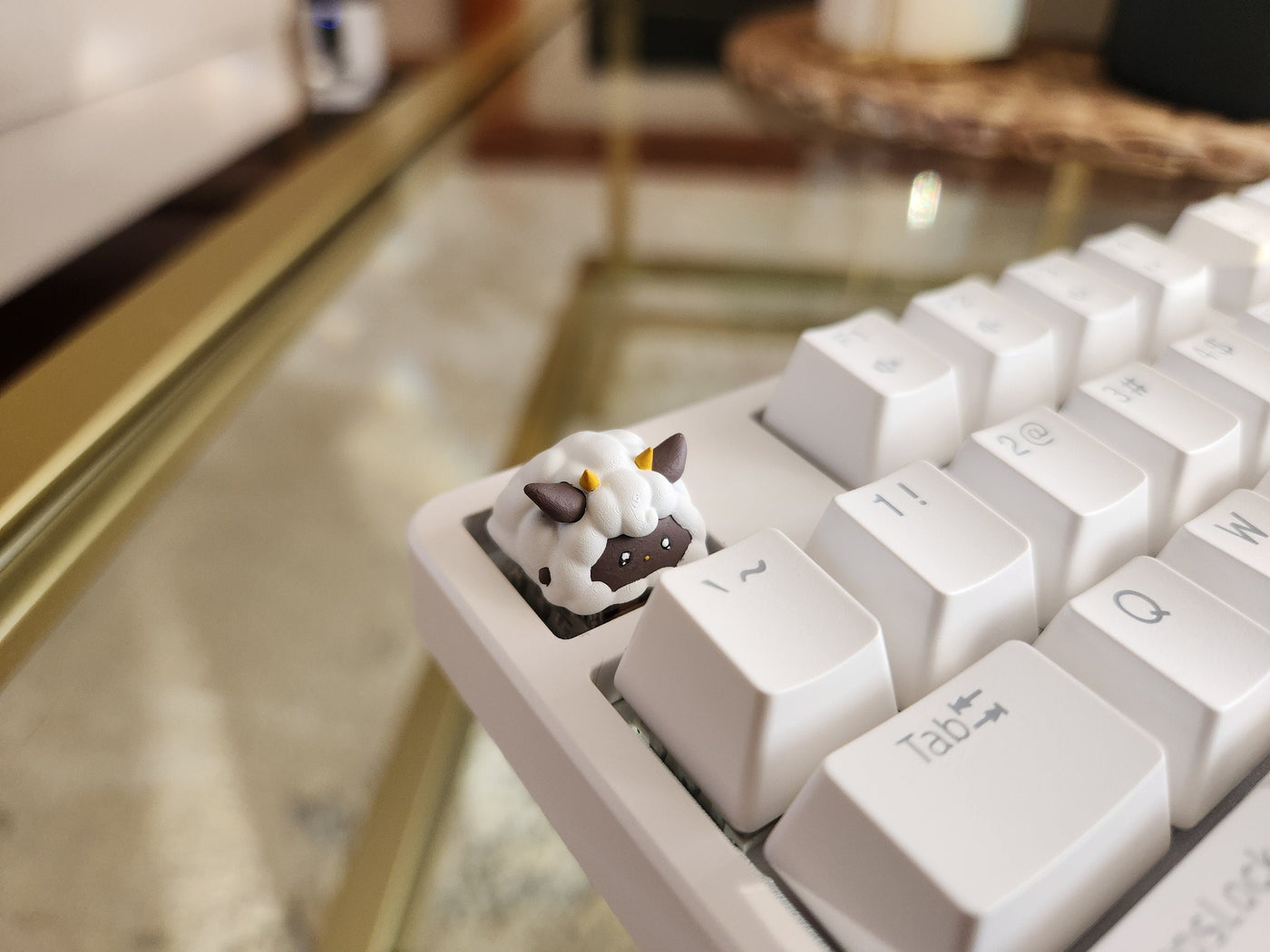 Palworld Lamball Keycap