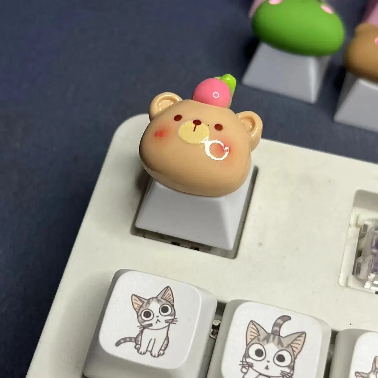 Little Bear Cartoon Anime Keycaps