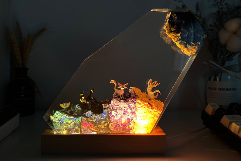 Eevee Evolution Resin Lamp