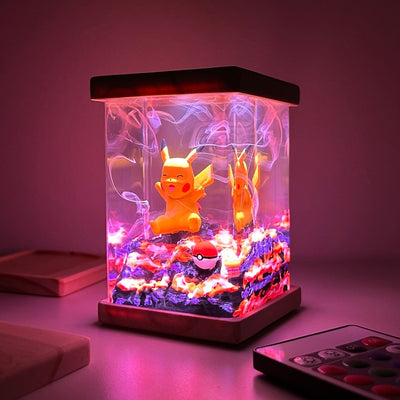 Pik.achu Epoxy Lamp