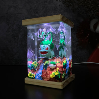 Bulbasaur Resin Lamp