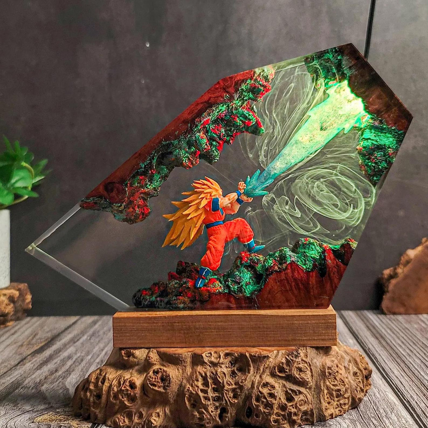 Super Saiyan Goku Dragon Ball Resin lamp