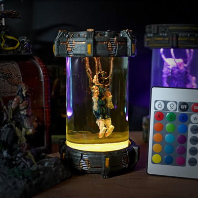 Anime character resin lamp