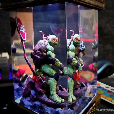 Teenage Mutant Ninja Turt.les Resin Lamp