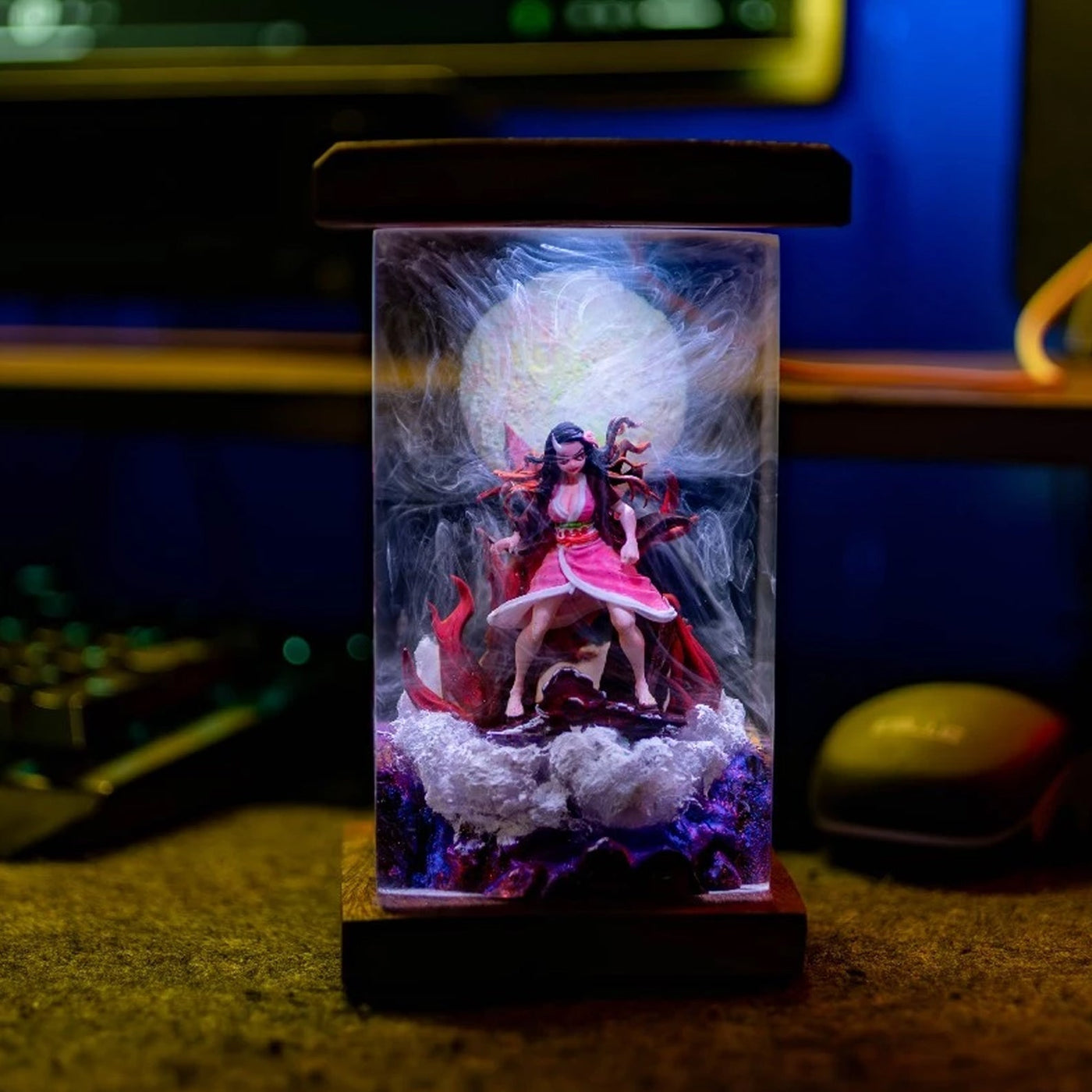 Nezuko Anime Night Light