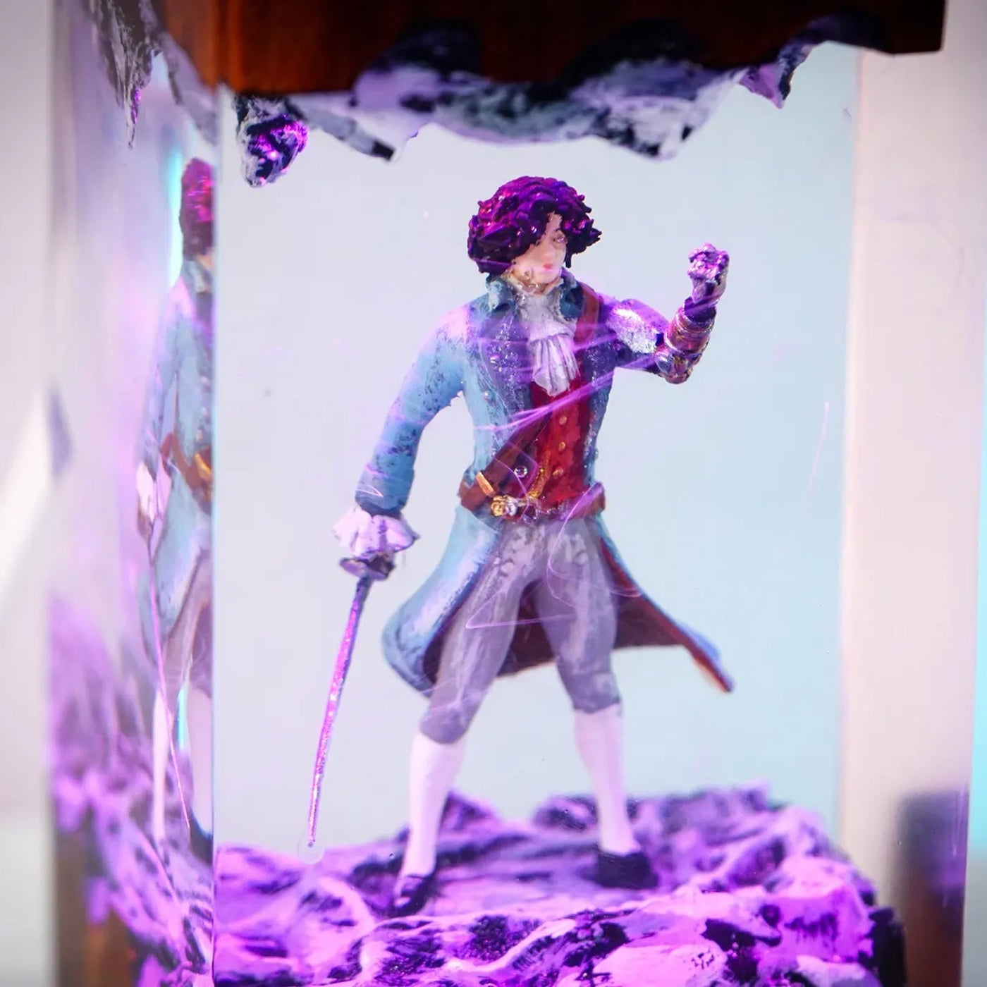 Pinocchio Resin Lamp