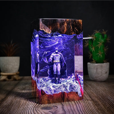 Batman Dark knight Bruce Wayne Resin Lamp