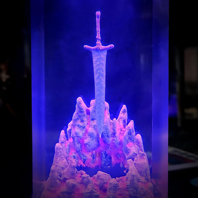 Eld.en Ri.ng Dark Moon Great.sword Epoxy Resin Lamp