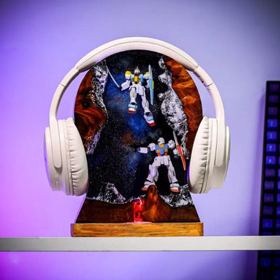 Gundam Headphone Stand Epoxy Resin