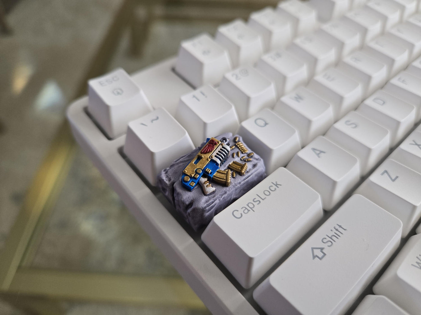 Marine Rivetgun Bolter Keycap
