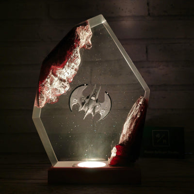 Batwing Resin Lamp