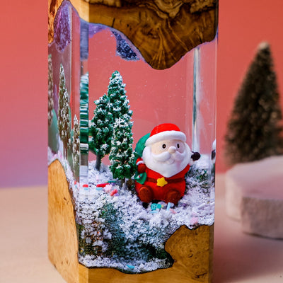 Christmas Resin Lamp