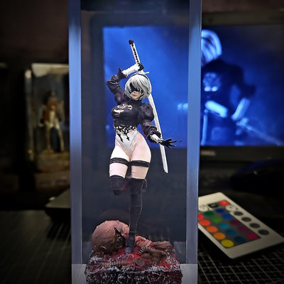 N.i.e.r Character Game Resin Lamp