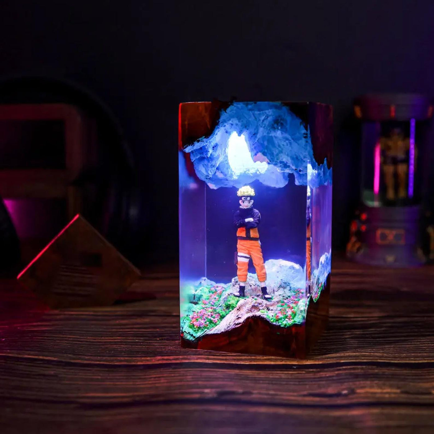 Naruto Resin Lamp